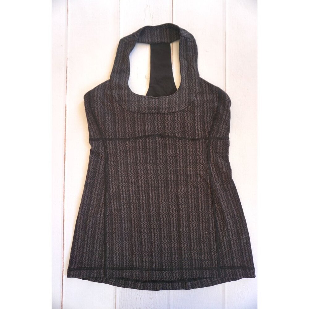 Lululemon Cool Racerback Ziggy Wee September Black - Size 2 - Picture 2 of 6
